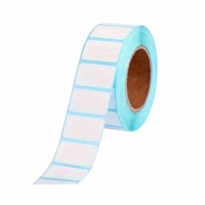 Étiquettes blanches pour bouteille de liqueur